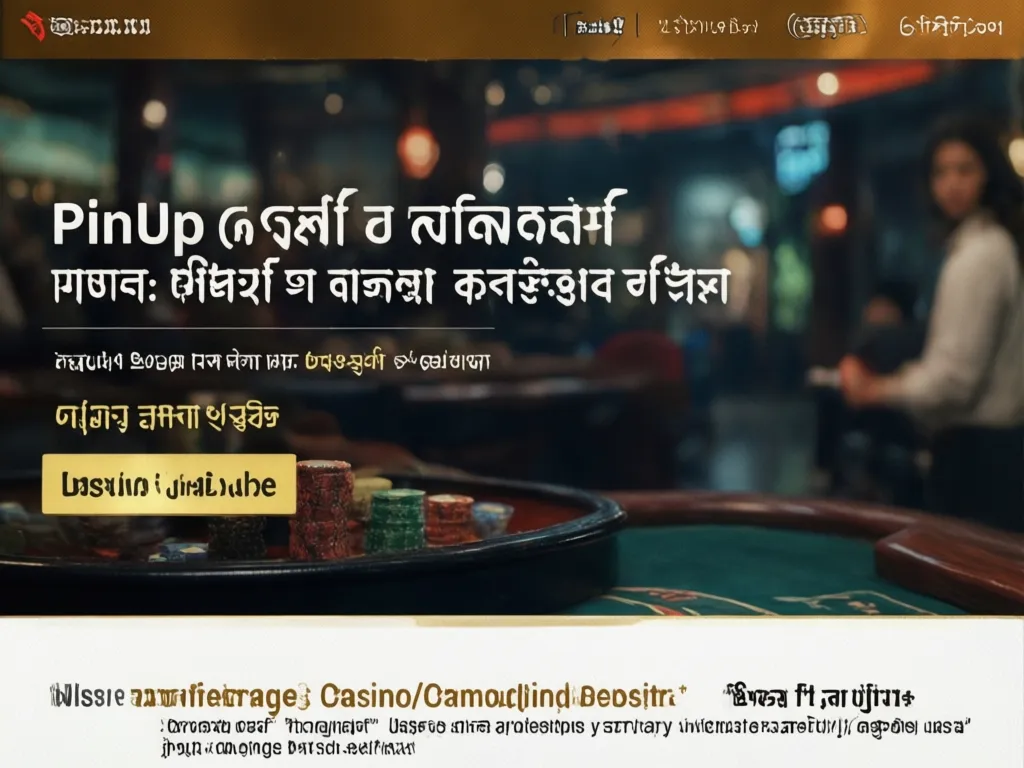 PinUp Login Deposit and Withdrawal Guide Bangladesh